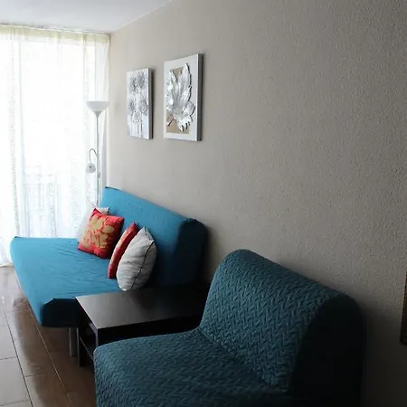 апартамент с 1-спальней в